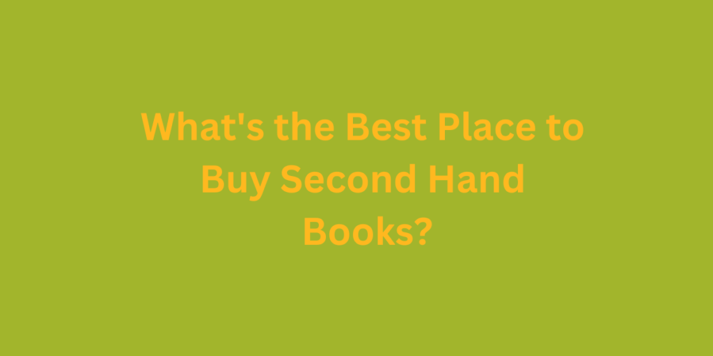 Best Place to Buy Second Hand Books - BookMandee