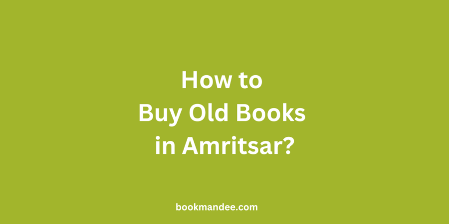 Buy Old Books in Amritsar - BookMandee