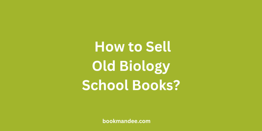 Sell OId Biology School Books - BookMandee