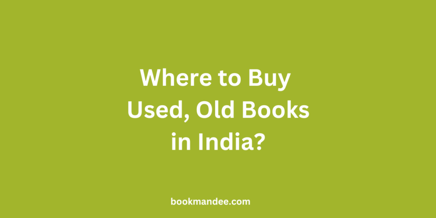 Old Books in India - BookMandee