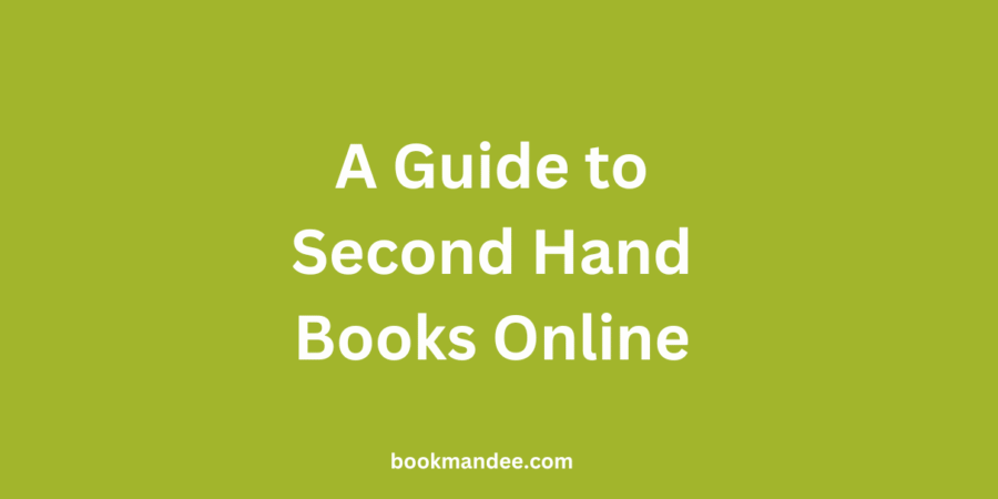 Second hand books online guide