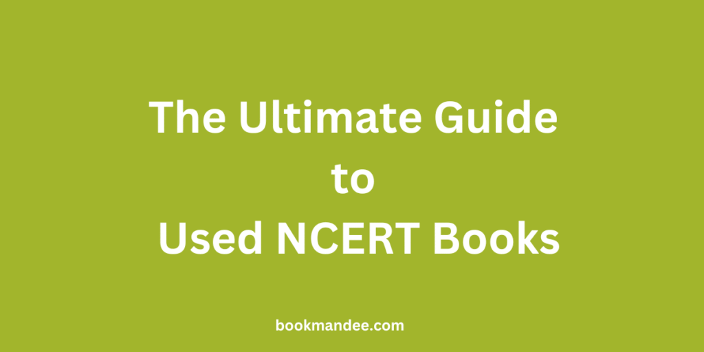Used NCERT books
