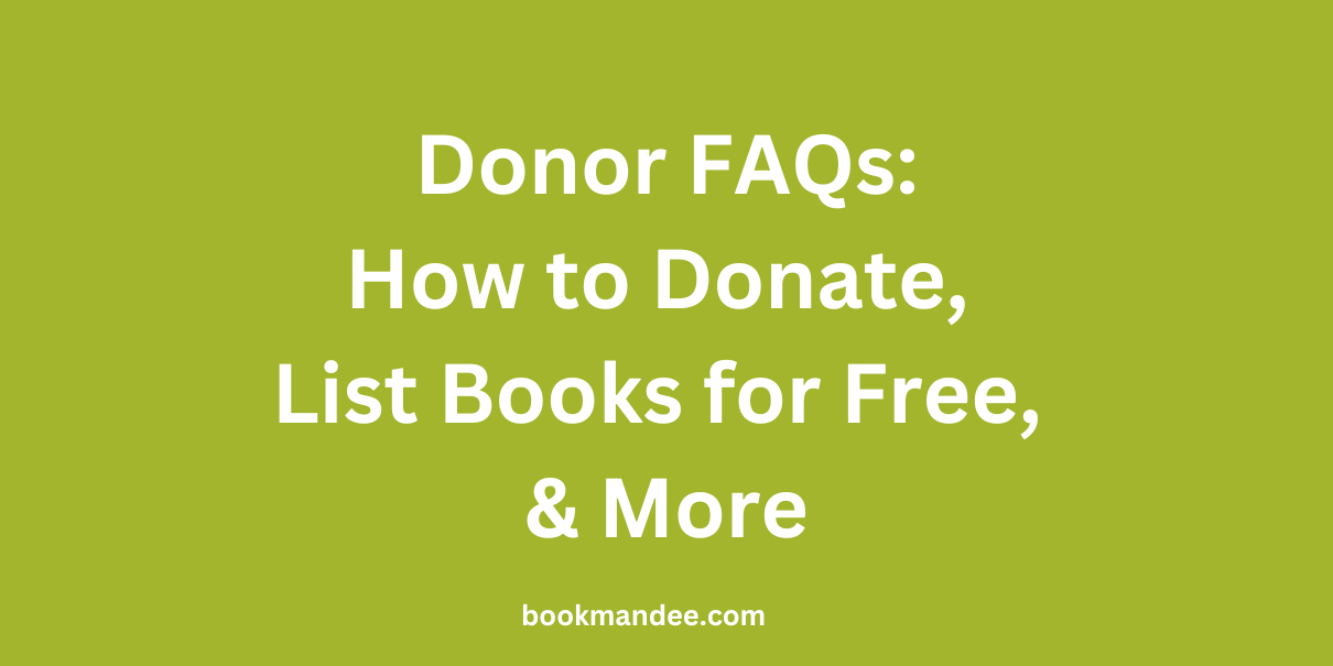 Donor FAQs