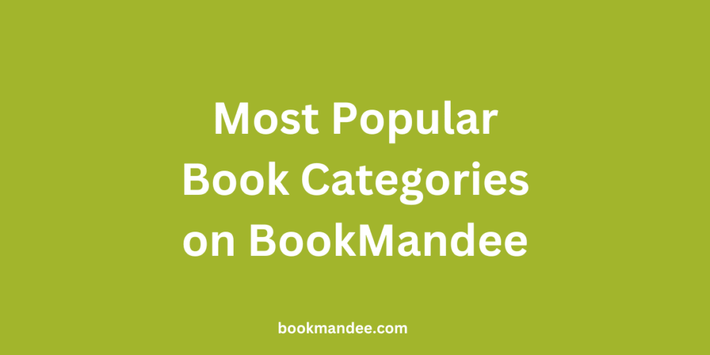 Most popular book categories