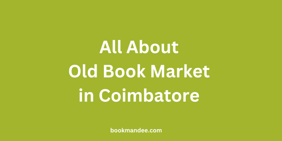 Old Book Market in Coimbatore