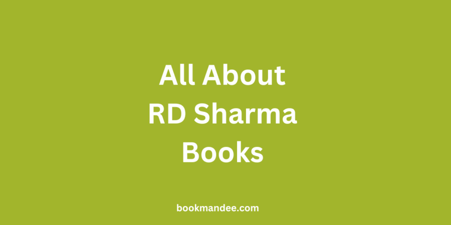 RD Sharma Books