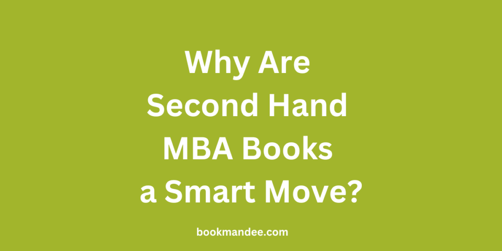 Second Hand MBA Books
