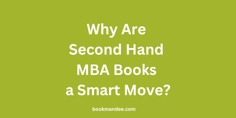 Second Hand MBA Books