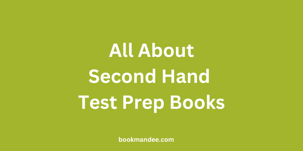 Second hand test prep books