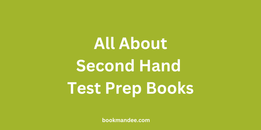 Second hand test prep books