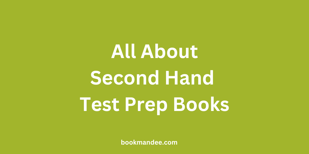Second hand test prep books