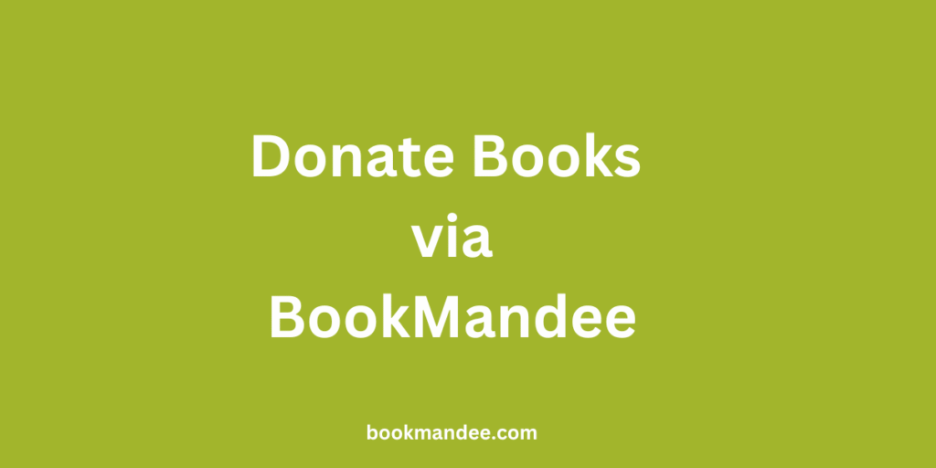 Donate Books via BookMandee