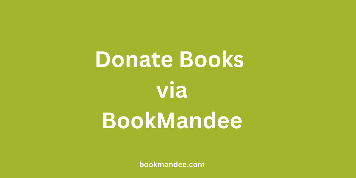 Donate Books via BookMandee