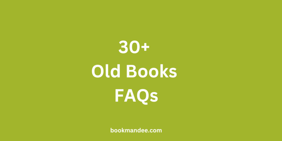 Old Book FAQs