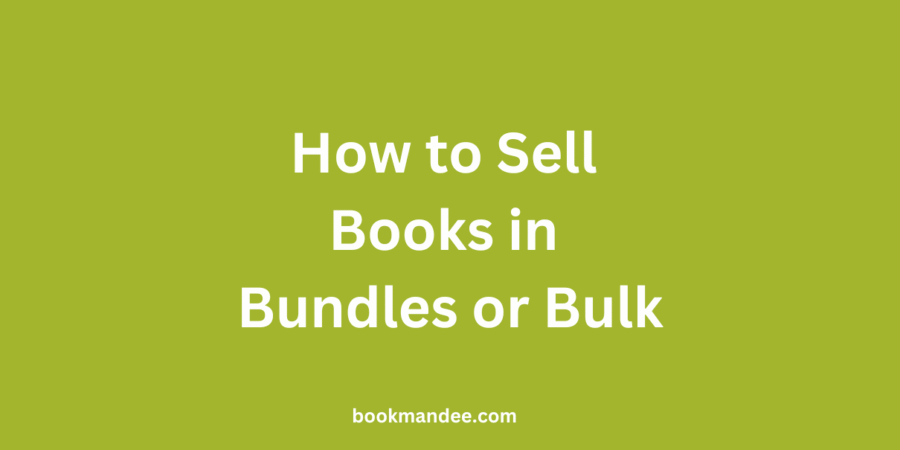How to Sell Books in Bundles or Bulk