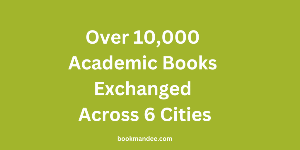Over 10,000 Academic Books Exchanged Across 6 Cities