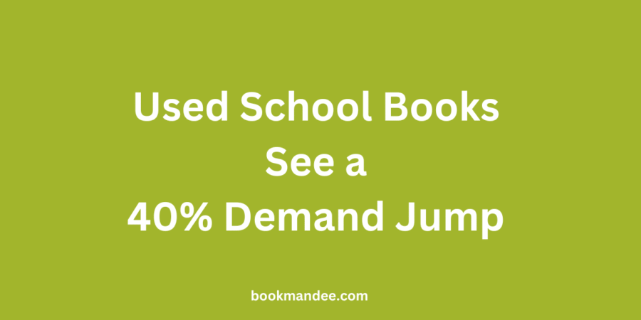 Used School Books See a 40% Demand Jump Before New Sessions