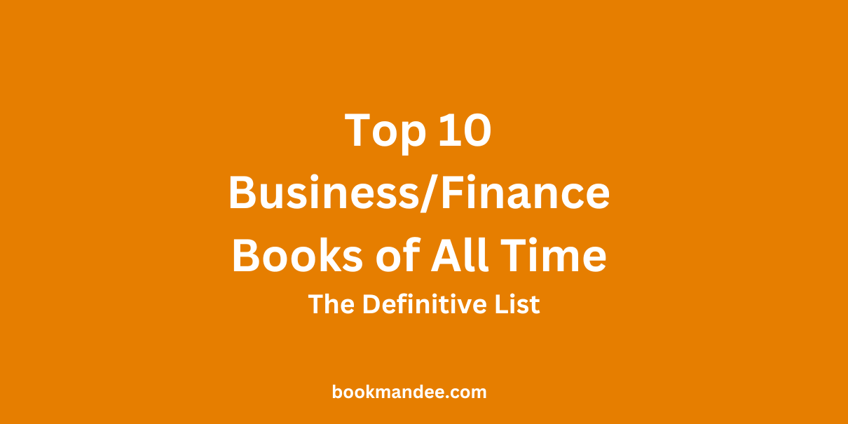 Top 10 Business & Finance Books of All Time
