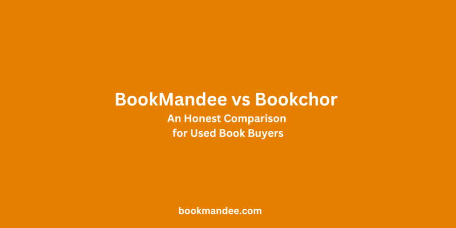BookMandee vs Bookchor - An Honest Comparison for Used Book Buyers