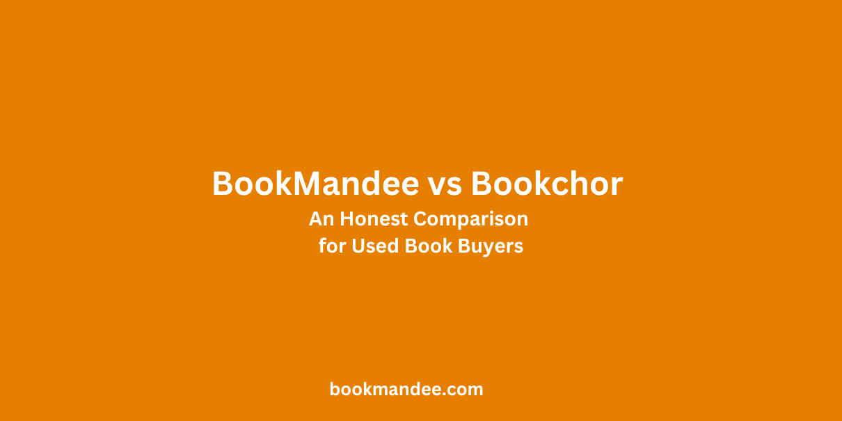 BookMandee vs Bookchor - An Honest Comparison for Used Book Buyers