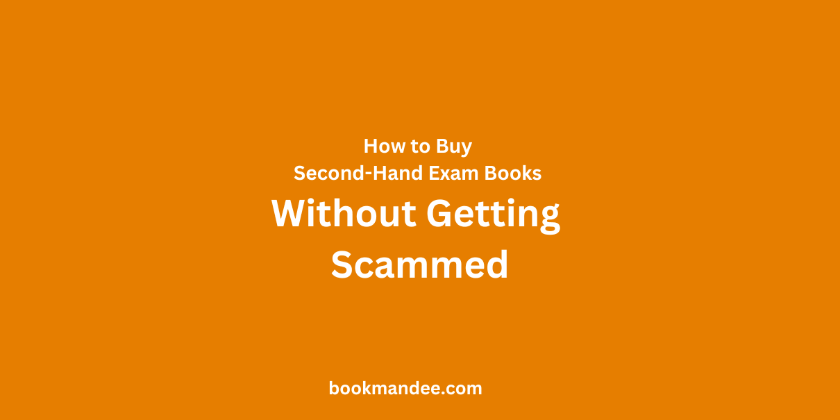 How to Buy Second-Hand Exam Books Without Getting Scammed
